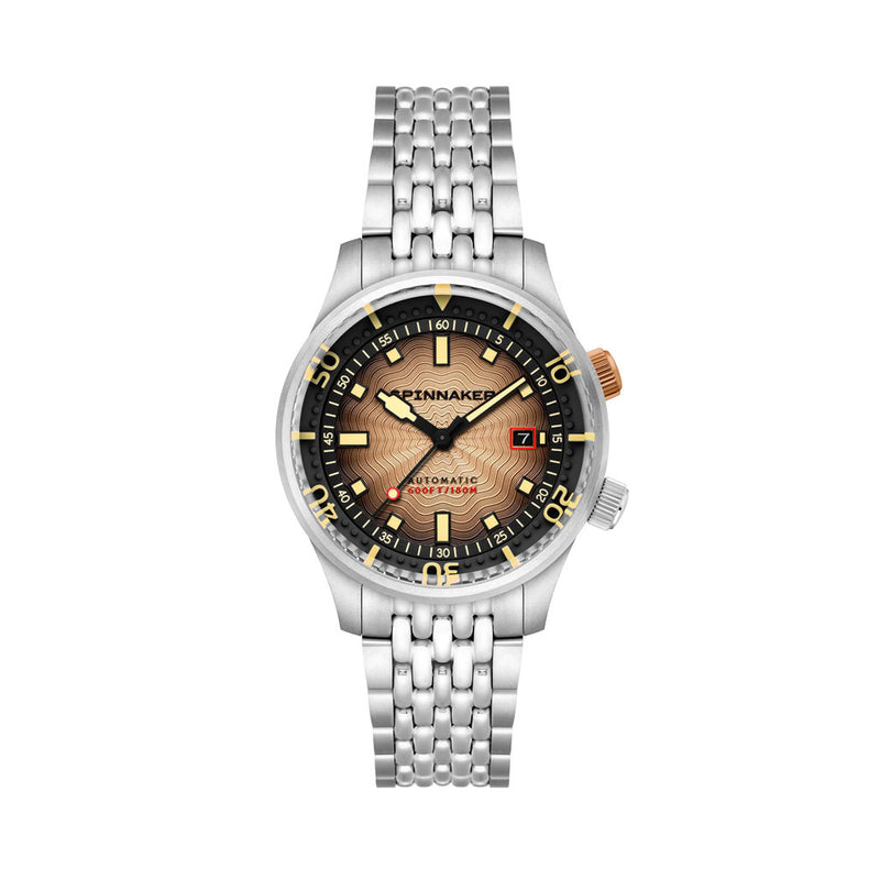 Spinnaker Bradner Automatic Dive Watch Amber Dawn #SP-5062-AA