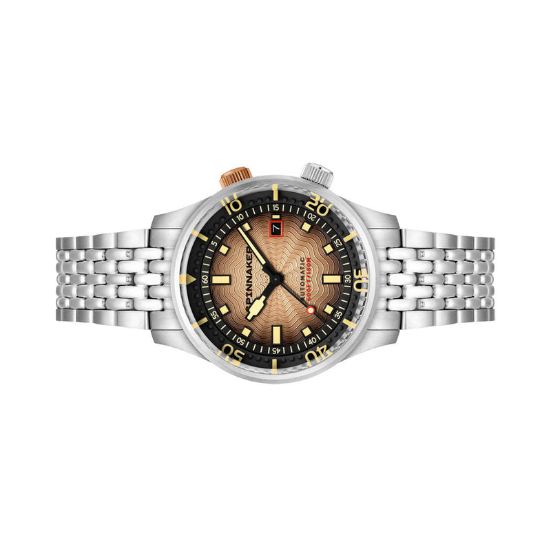 Spinnaker Bradner Automatic Dive Watch Amber Dawn #SP-5062-AA