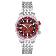 Spinnaker Bradner Automatic Dive Watch Burgundy Surge #SP-5062-BB