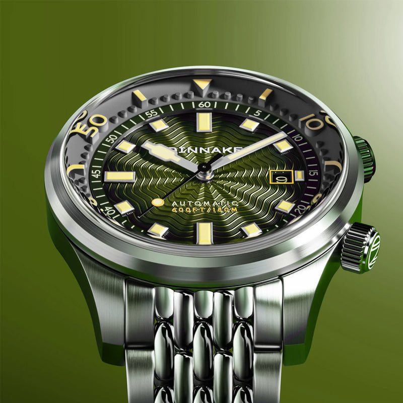 Spinnaker Bradner Automatic Dive Watch Clover Wave #SP-5062-DD