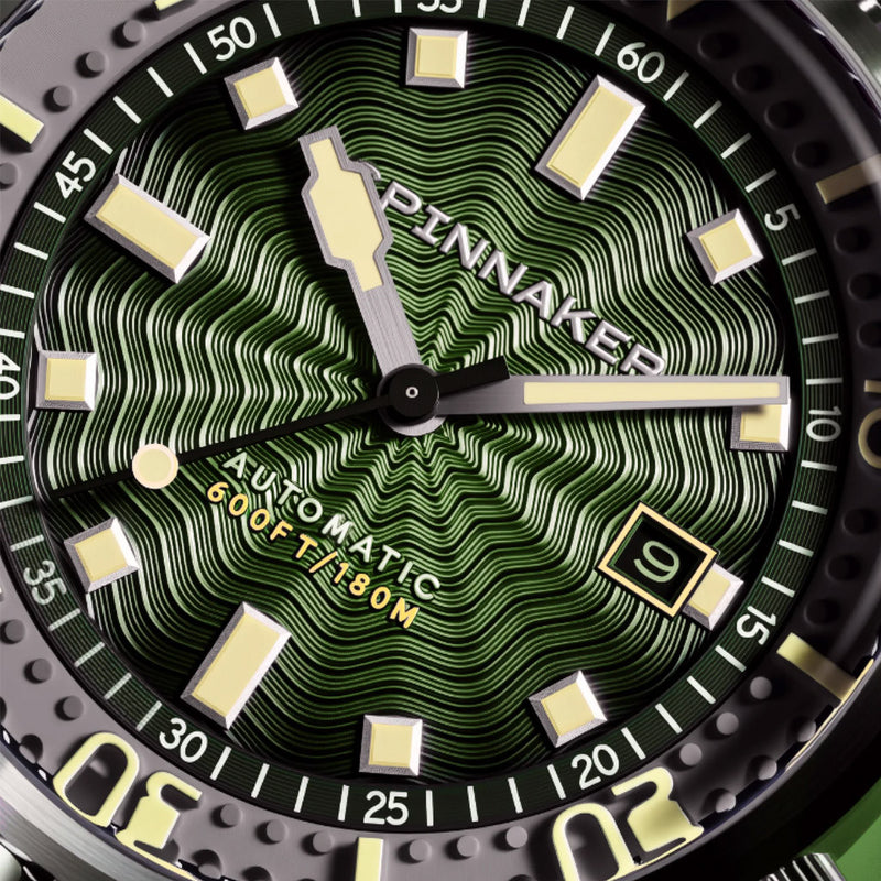 Spinnaker Bradner Automatic Dive Watch Clover Wave #SP-5062-DD