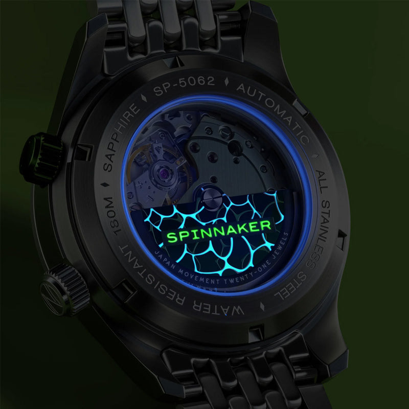 Spinnaker Bradner Automatic Dive Watch Clover Wave #SP-5062-DD