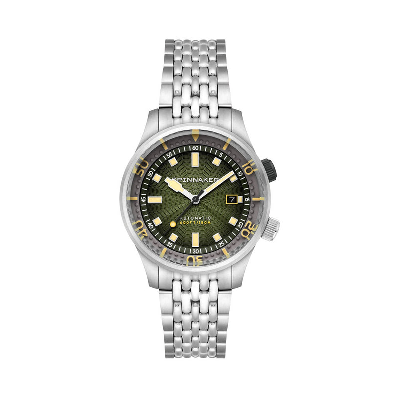Spinnaker Bradner Automatic Dive Watch Clover Wave #SP-5062-DD