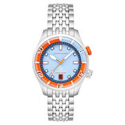 Spinnaker x Islander Bradner Limited Edition Compressor Style Watch with Blue and Orange Dial #SP-5062-LIW11