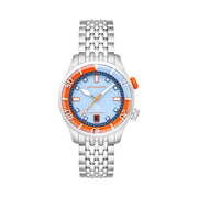Spinnaker x Islander Bradner Limited Edition Compressor Style Watch with Blue and Orange Dial #SP-5062-LIW11