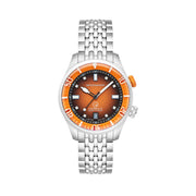 Spinnaker x Islander Bradner Limited Edition Compressor Style Watch with Burnt Orange Dial #SP-5062-LIW22