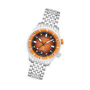 Spinnaker x Islander Bradner Limited Edition Compressor Style Watch with Burnt Orange Dial #SP-5062-LIW22