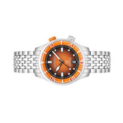 Spinnaker x Islander Bradner Limited Edition Compressor Style Watch with Burnt Orange Dial #SP-5062-LIW22