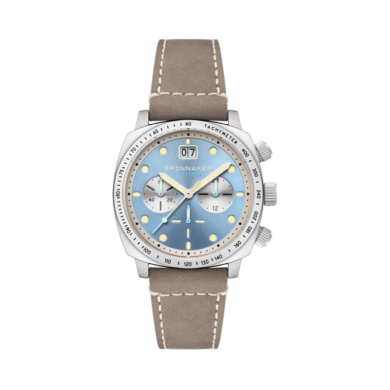 Spinnaker Hull Choronograph with Sky Blue Dial #SP-5068-04