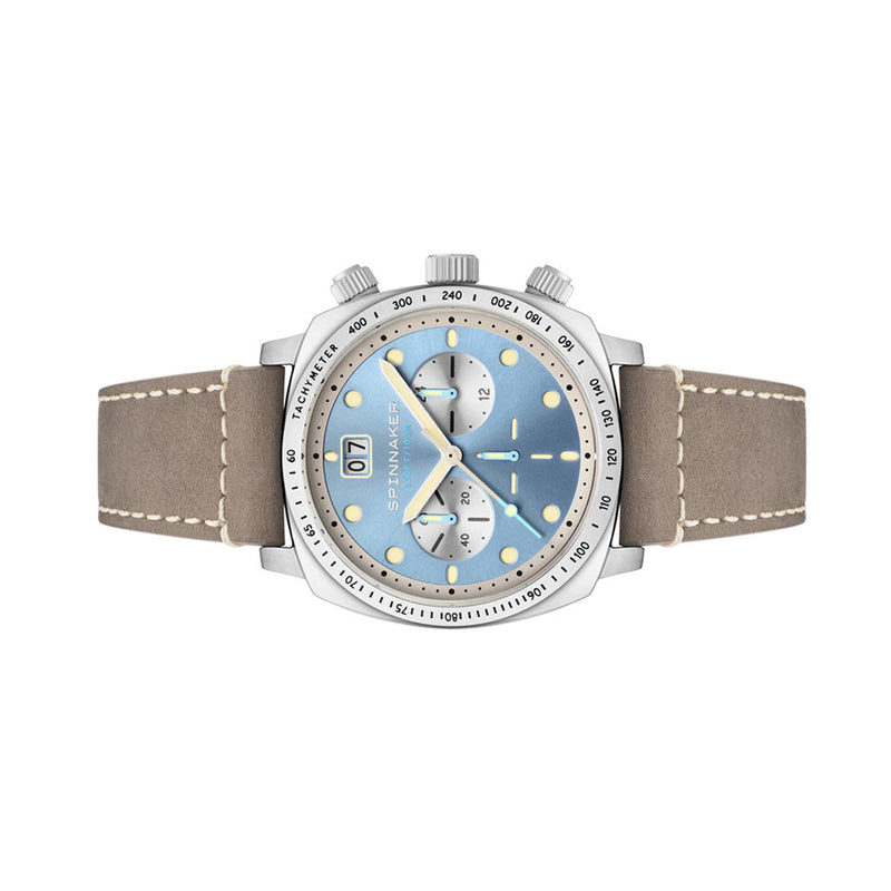 Spinnaker Hull Choronograph with Sky Blue Dial #SP-5068-04