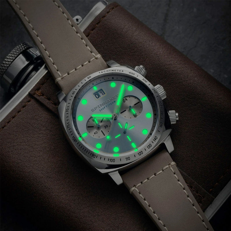 Spinnaker Hull Choronograph with Sky Blue Dial #SP-5068-04