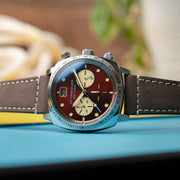 Spinnaker Hull Choronograph with Burnt Maroon Dial #SP-5068-05