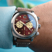 Spinnaker Hull Choronograph with Burnt Maroon Dial #SP-5068-05