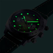 Spinnaker Hull Choronograph with Shire Green Blue Dial #SP-5068-06