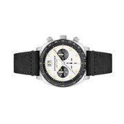 Spinnaker Hull Chronograph with Panda White Dial #SP-5068-07