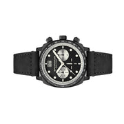 Spinnaker Hull Chronograph in Black Case and Black Dial #SP-5068-08