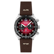 Spinnaker x Islander LE Hull Chronograph with Fume Maroon Dial #SP-5068-LIW0B