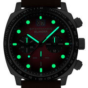 Spinnaker x Islander LE Hull Chronograph with Fume Maroon Dial #SP-5068-LIW0B