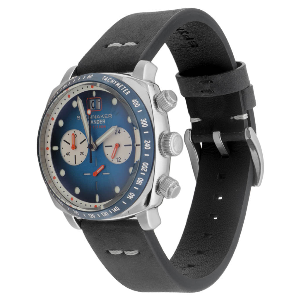 Spinnaker x Islander LE Hull Chronograph with Ocean Blue Dial #SP