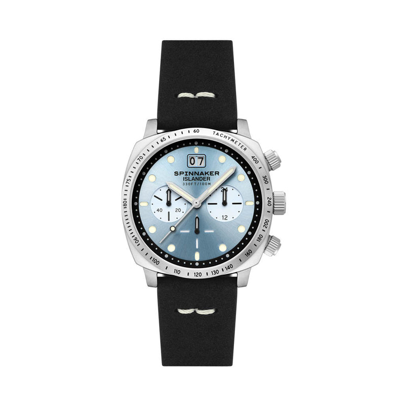 Spinnaker x Islander LE Hull Chronograph with Ice Blue Dial #SP-5068-LIW0E