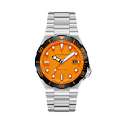 Spinnaker Hi-Beat Boettger Dive Watch with Coral Orange Dial #SP-5083-AA