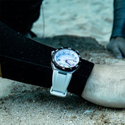 Spinnaker Hi-Beat Boettger Dive Watch with Blizzard White Dial #SP-5083-CC lifestyle