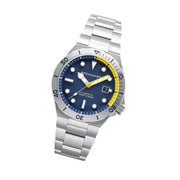 Spinnaker Hi-Beat Boettger Dive Watch with Midnight Navy Dial #SP-5083-DD tilt