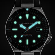 Spinnaker Hi-Beat Boettger Dive Watch with Midnight Navy Dial #SP-5083-DD lume
