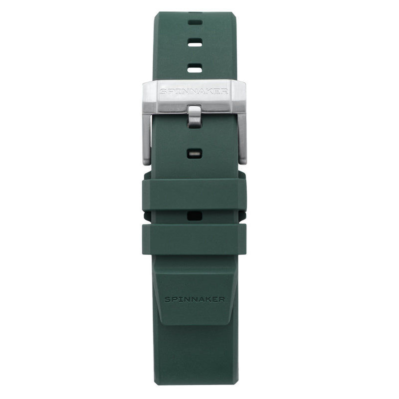 Spinnaker Hi-Beat Boettger Dive Watch with Forest Shadow Dial #SP-5083-EE strap