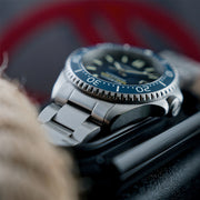 Spinnaker Tesei Titanium Automatic Watch with Tactical Blue Dial #SP-5084-55