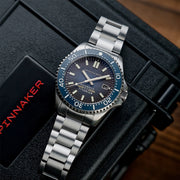 Spinnaker Tesei Titanium Automatic Watch with Tactical Blue Dial #SP-5084-55