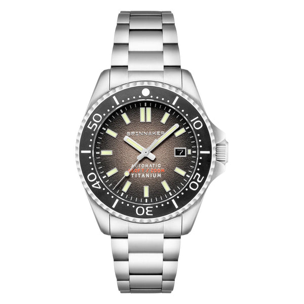 Spinnaker Tesei Titanium Automatic Watch with Stealth Black Dial #SP-5084-66