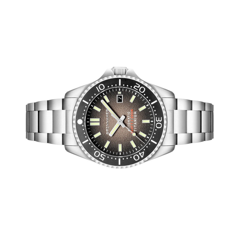 Spinnaker Tesei Titanium Automatic Watch with Stealth Black Dial #SP-5084-66