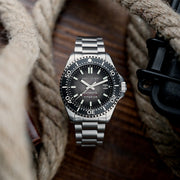 Spinnaker Tesei Titanium Automatic Watch with Stealth Black Dial #SP-5084-66