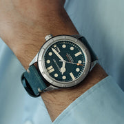 Spinnaker Cahill 300 Cobalt Automatic Watch with Blue Dial #SP-5096-02 wrist