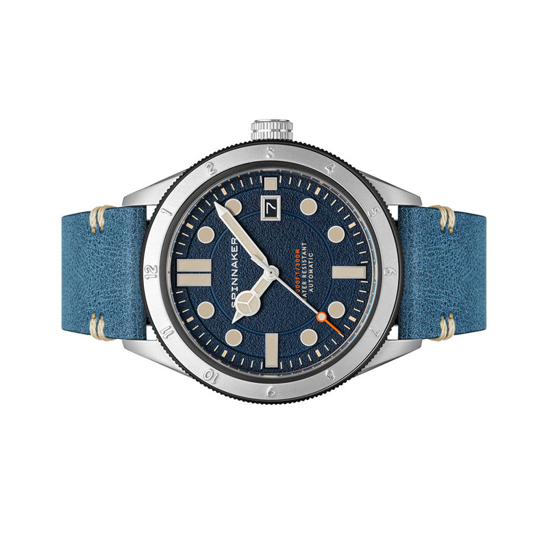 Spinnaker Cahill 300 Cobalt Automatic Watch with Blue Dial #SP-5096-02 side