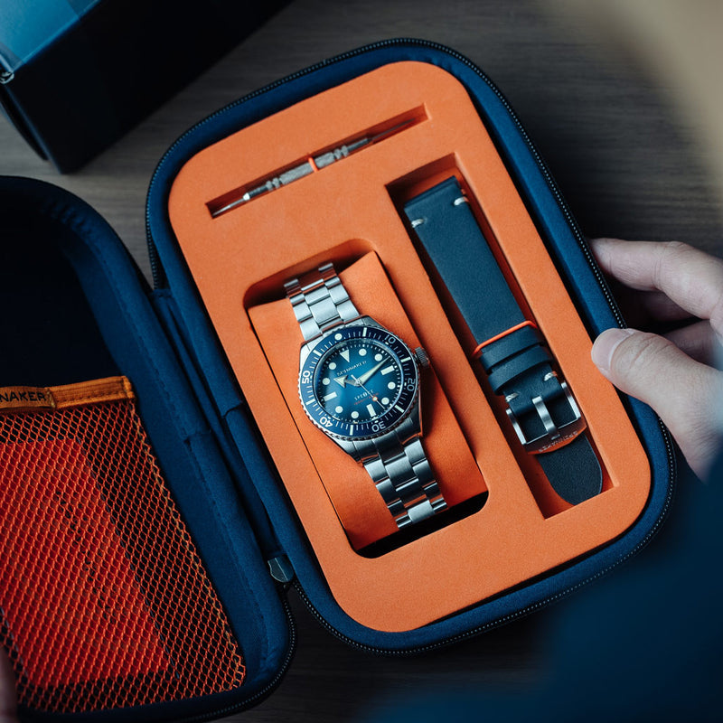 Spinnaker Spence 300 Automatic "Thin" Dive Watch with Indigo Blue Dial #SP-5097-22