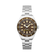 Spinnaker Spence 300 Automatic "Thin" Dive Watch with Hickory Brown Dial #SP-5097-33