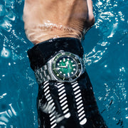 Spinnaker Spence 300 Automatic "Thin" Dive Watch with Sea Green Dial #SP-5097-44