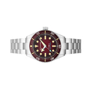 Spinnaker Spence 300 Automatic "Thin" Dive Watch with Crimson Red Dial #SP-5097-55
