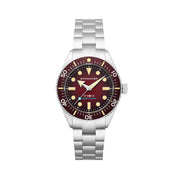 Spinnaker Spence 300 Automatic "Thin" Dive Watch with Crimson Red Dial #SP-5097-55