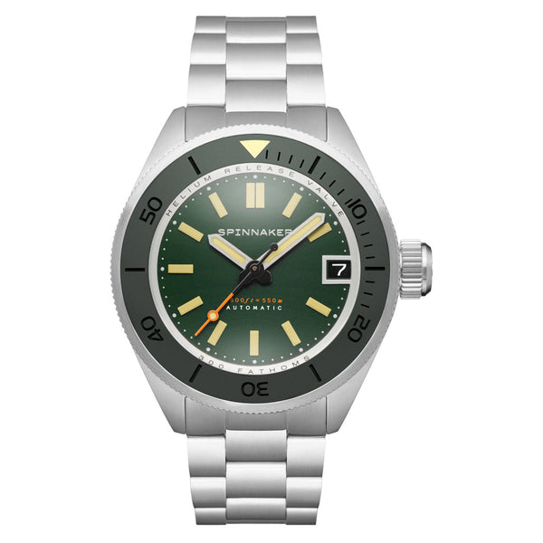 Spinnaker Piccard Automatic Dive Watch with Hunter Green Dial #SP-5098-11