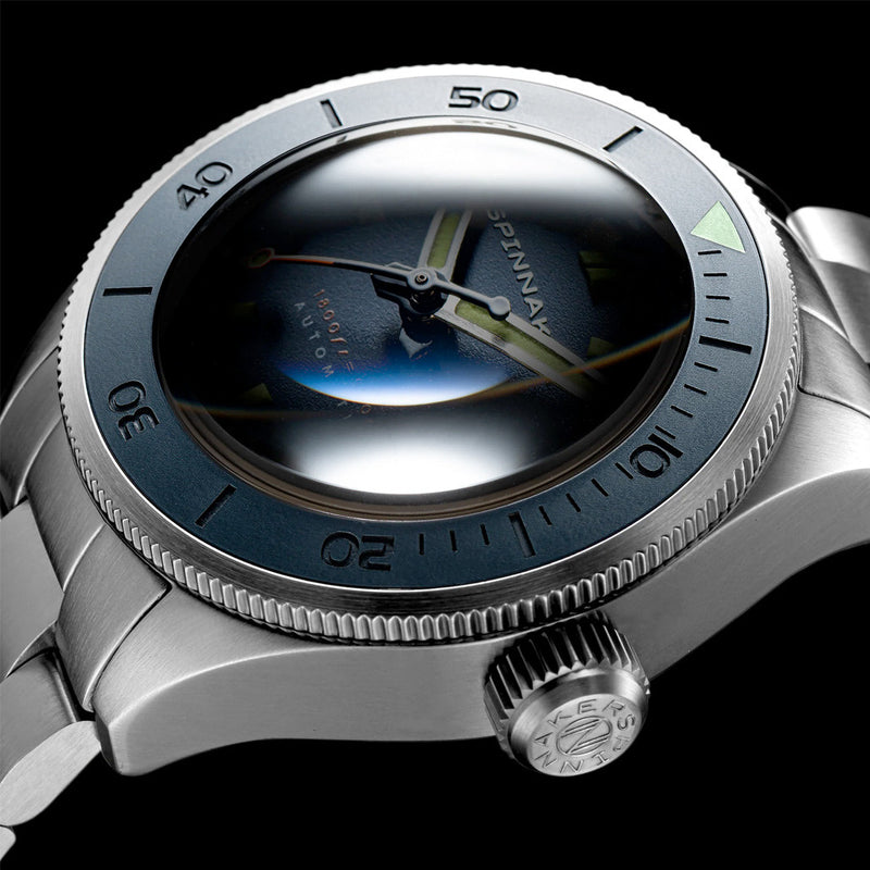 Spinnaker Piccard Automatic Dive Watch with Dark Cerulean Dial #SP-5098-22