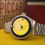Spinnaker Piccard Automatic Dive Watch with Lemon Yellow Dial #SP-5098-44