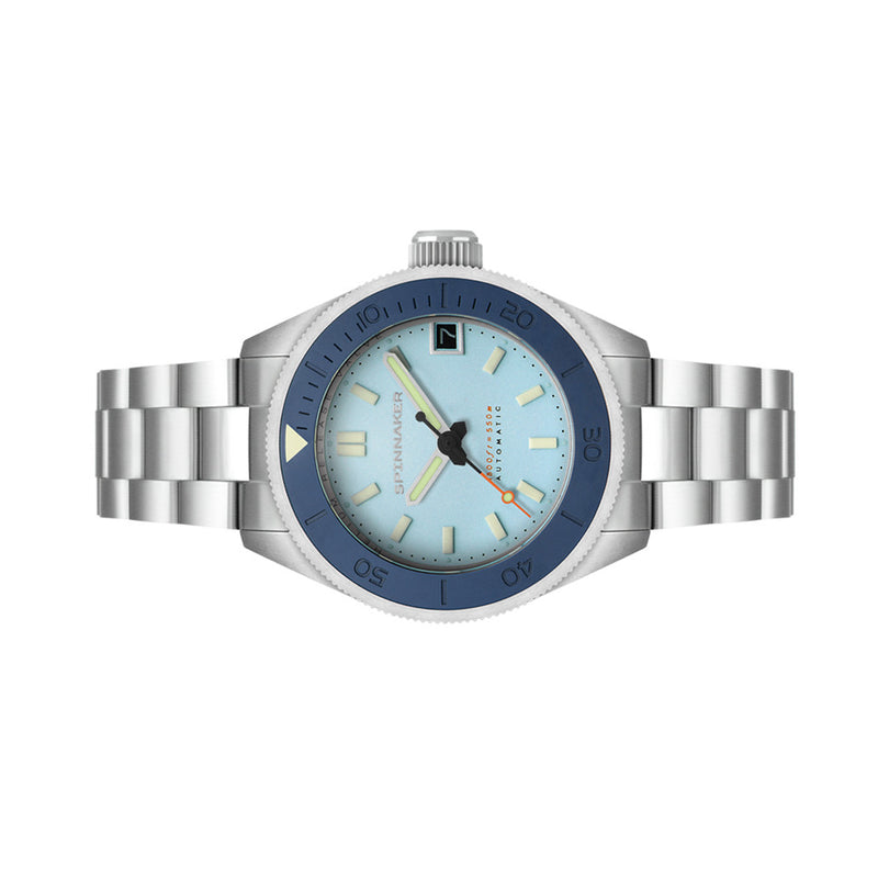 Spinnaker Piccard Automatic Dive Watch with Ice Blue Dial #SP-5098-55
