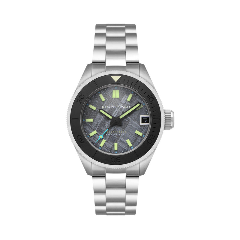Spinnaker Piccard Automatic Meteorite LE Dive with Space Gray Dial #SP-5098-88