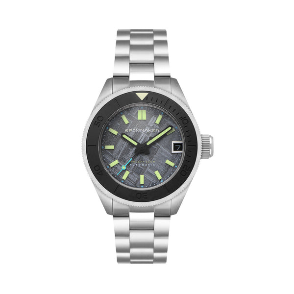 Spinnaker Piccard Automatic Meteorite LE Dive with Space Gray Dial #SP-5098-88