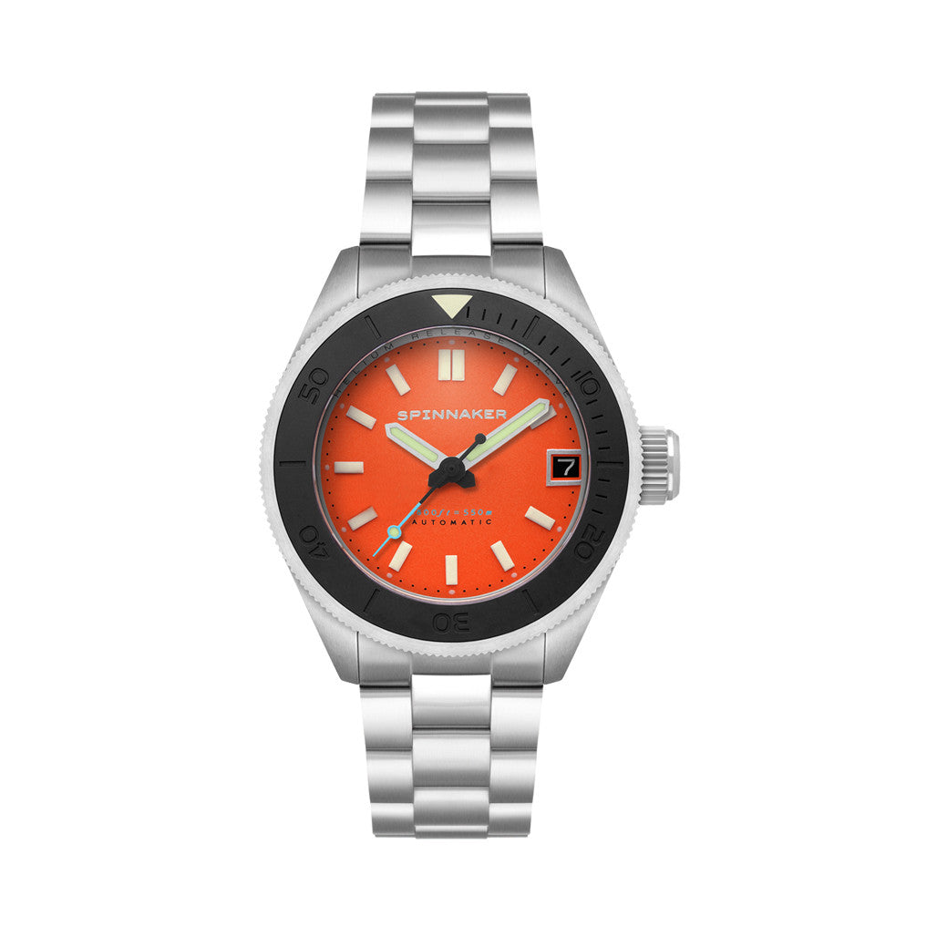 Piccard Skeleton Automatic Dive Watch wSpinnaker Piccard Automatic