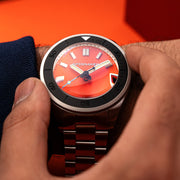 Spinnaker Piccard Automatic Dive Watch with Tangerine Orange Dial #SP-5098-99