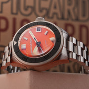 Spinnaker Piccard Automatic Dive Watch with Tangerine Orange Dial #SP-5098-99